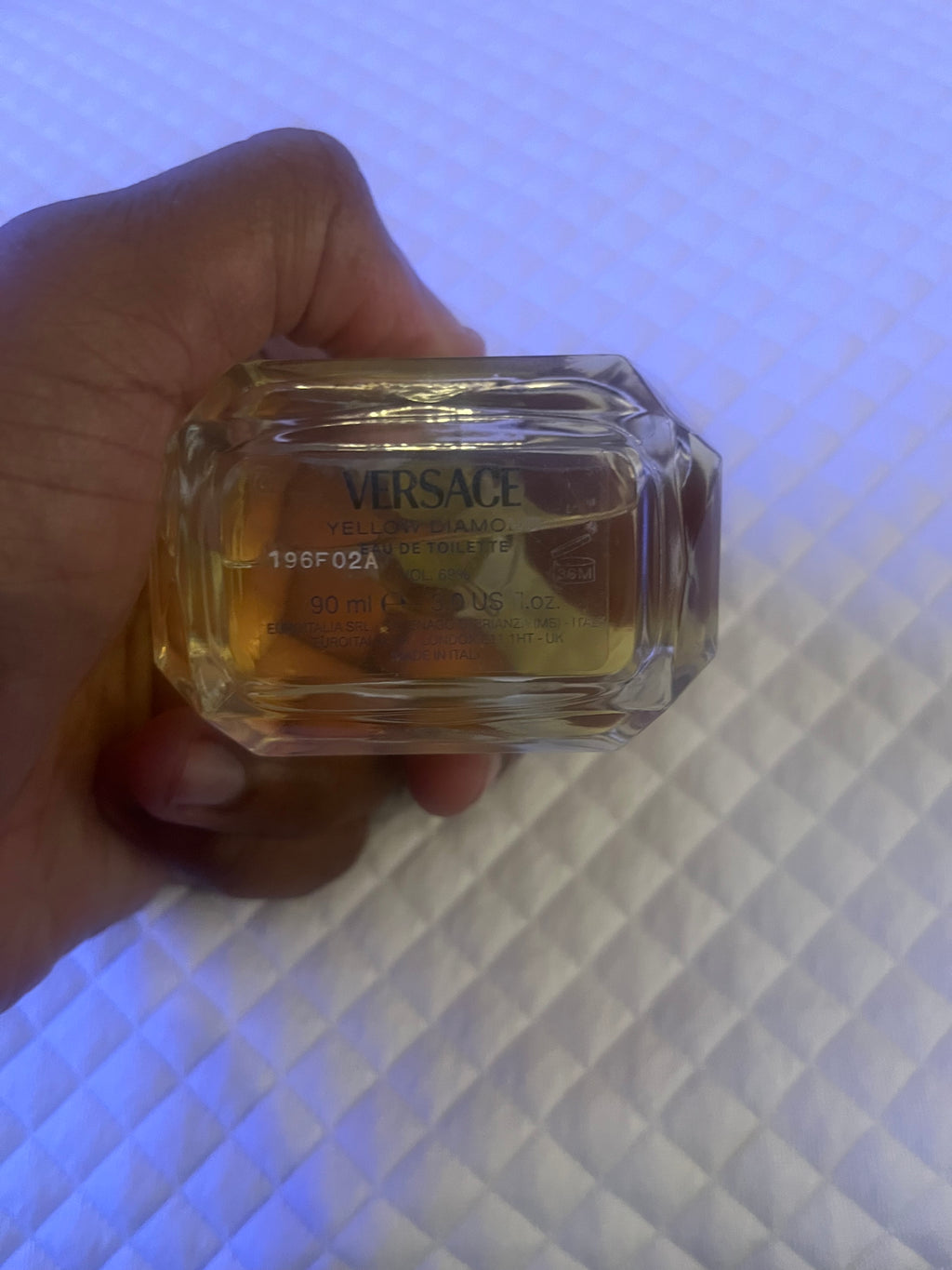 Versace Yellow Diamond EDT 90ml (no box)